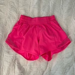 RARE HIGHLIGHT PINK LULU SHORTS